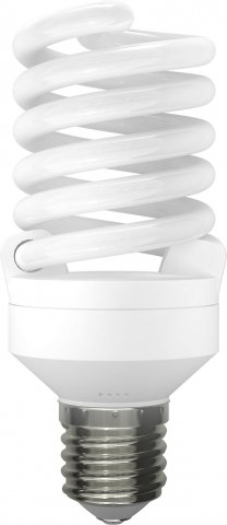 Лампа энергосберегающая Econ , 20W (100Вт), 220-240V, 2700К (теплый белый свет), цоколь E27