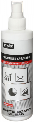 Спрей для очистки маркерных досок Attache Selection White Board Clean, 250 мл