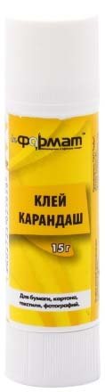 Клей-карандаш inФормат, 15 г Клей-карандаш inФормат, 15 г