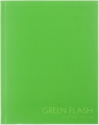Книжка записная «Цвета года», 168*210 мм, 96 л., клетка, «Зеленая вспышка»