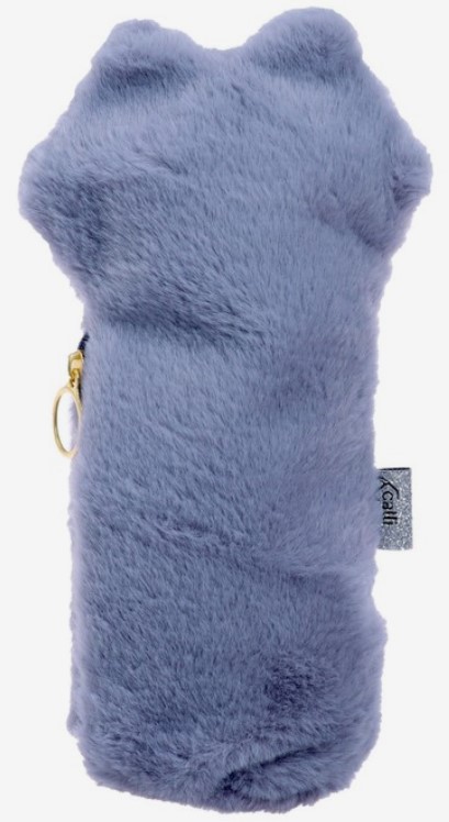 Пенал мягкий меховой «Кошачья лапка», 125*230 мм, серый Пенал мягкий меховой «Кошачья лапка», 125*230 мм, серый