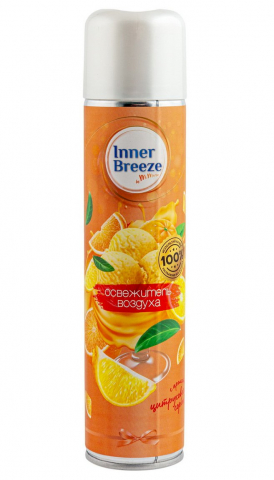 Освежитель воздуха Inner Breeze 300 мл, «Цитрусовый сорбет»