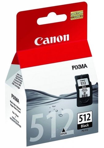Картридж Canon PG-512, 400 страниц, черный