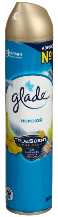 Освежитель воздуха Glade , 300 мл, «Морской»