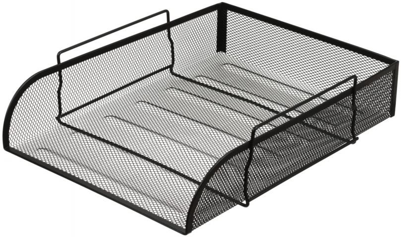 Лоток горизонтальный Attache 335×250×65 мм, черный