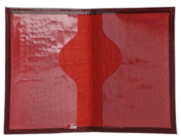 Обложка для паспорта Sima-Land, 95*135 мм, бордовая