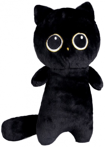 Игрушка мягкая «Кот», 30 см, черный Игрушка мягкая «Кот», 30 см, черный