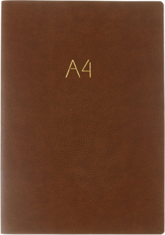 Блокнот Format (А4), 195*280 мм, 80 л., клетка/точки, №5, коричневый
