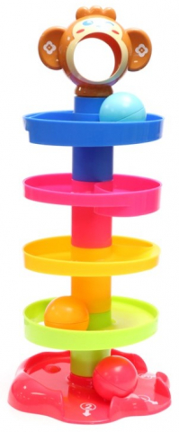 Игрушка развивающая «Пирамидка» Sima-Land, 5 элементов, «Мартышка»