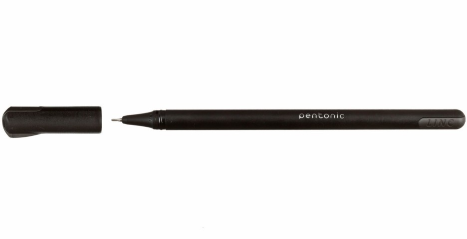 Ручка гелевая Linc Pentonic корпус черный, стержень черный