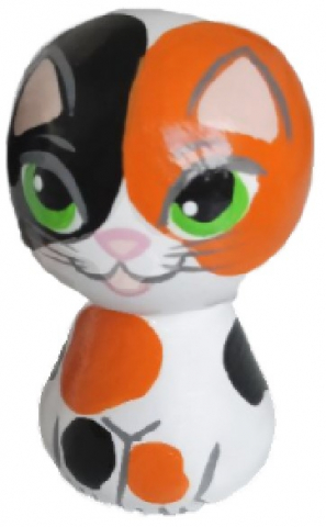 Фигурка деревянная «Кот» 6,5×3,7 см
