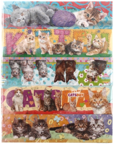 Закладки магнитные для книг ArtSpace, 10 шт., 25*200 мм, «Котята»