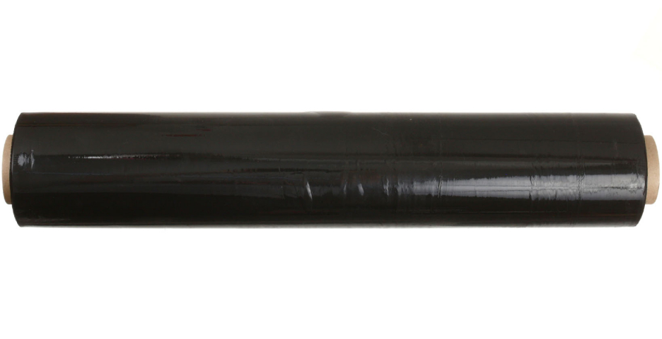 Пленка-стрейч упаковочная 500 мм×190 м, 23 мкм, черная
