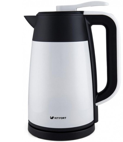 Электрочайник Kitfort Vacuum Edition КТ-620, белый с черным Электрочайник Kitfort Vacuum Edition КТ-620, белый с черным