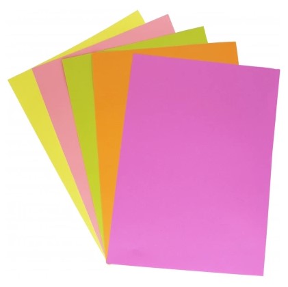 Бумага офисная цветная Silwerhof Daily Neon, А4 (210*297 мм), 80 г/м2, 100 л. (5 цветов*20 л.) Бумага офисная цветная Silwerhof Daily Neon, А4 (210*297 мм), 80 г/м2, 100 л. (5 цветов*20 л.)