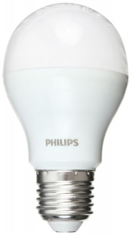 Лампа энергосберегающая светодиодная Philips, 9W (80W), 230V, цоколь E27, 6500K, 900 лм, холодный дневной свет Лампа энергосберегающая светодиодная Philips, 9W (80W), 230V, цоколь E27, 6500K, 900 лм, холодный дневной свет