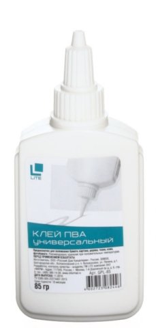 Клей ПВА Lite, 85 г (85 мл)