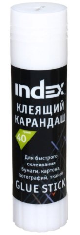 Клей-карандаш Index, 40 г 