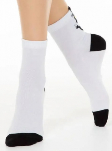 Носки женские Conte Elegant Classic размер 25-27, белые