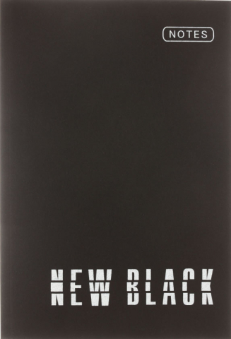 Блокнот New Black, 167*245 мм, 64 л., точки, «Дизайн 4»