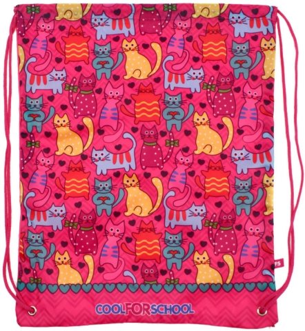 Сумка для обуви Cool For School, 400*330 мм, Fanny Cats