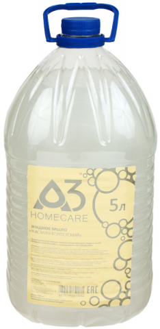 Мыло жидкое «АЗ Homecare» 5000 мл, «Жасмин Египетский»