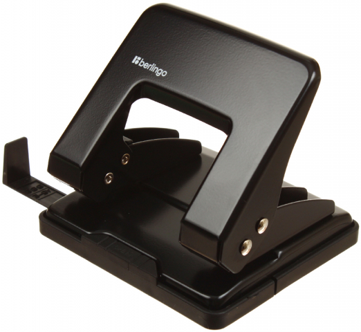 Дырокол Berlingo 105×98 мм, 20 л., черный Дырокол Berlingo 105×98 мм, 20 л., черный