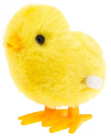 Игрушка заводная пластиковая «Цыплёнок»