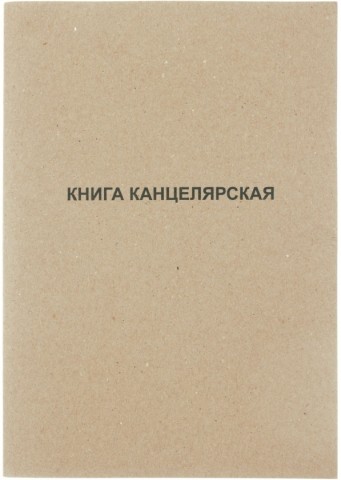 Книга канцелярская «Типография «Победа», 50 л., клетка, серая