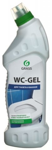 Средство для мытья туалетных и ванных комнат Grass WC-Gel, 750 мл