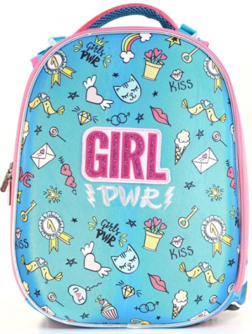 Рюкзак школьный Schoolformat Ergonomic+ 17L 300×380×180 мм, Girl Power