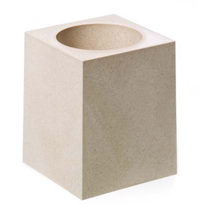 Стакан для канцелярских принадлежностей Durable Cubo Eco, 75*90*75 мм