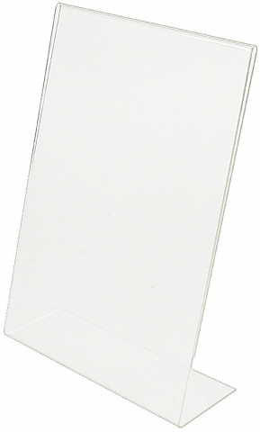 Подставка настольная для рекламных материалов из оргстекла Berlingo Standard, А4 (210*300*70 мм), односторонняя, вертикальная Подставка настольная для рекламных материалов из оргстекла Berlingo Standard, А4 (210*300*70 мм), односторонняя, вертикальная