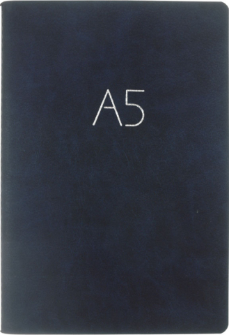 Блокнот Format (А5) 137×205 мм, 80 л., клетка/точки, «№3», синий