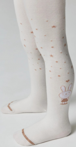 Колготки детские Tip-Top размер 104-110, молочные