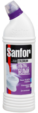 Средство для чистки Sanfor, 750 г, Chlorum