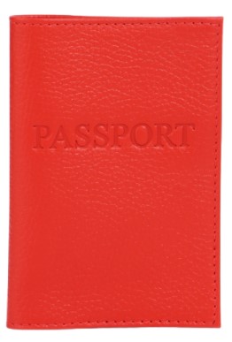 Обложка для паспорта Sima-Land 95×135 мм, флотер, красная