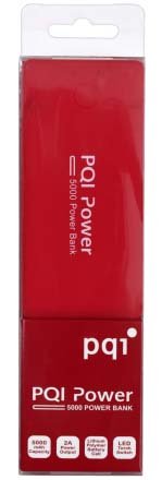 Аккумулятор i-Power 5000C PQI, 5000 mAh, красный Red