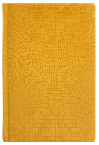 Ежедневник недатированный Sigrid 145×200 мм, 160 л., золотистый перламутр