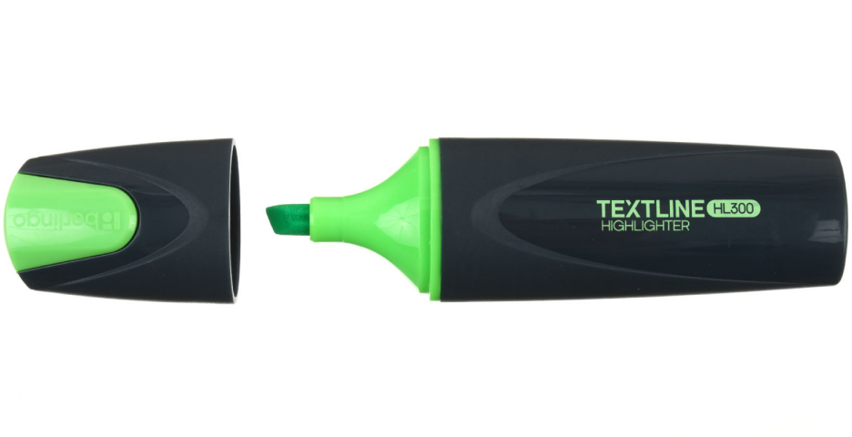 Маркер-текстовыделитель Berlingo Textline HL300 зеленый Маркер-текстовыделитель Berlingo Textline HL300 зеленый