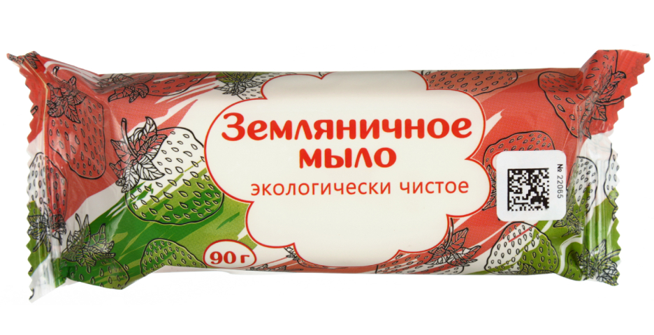 Мыло туалетное «Ординарное» 90 г, «Земляничное» Мыло туалетное «Ординарное» 90 г, «Земляничное»