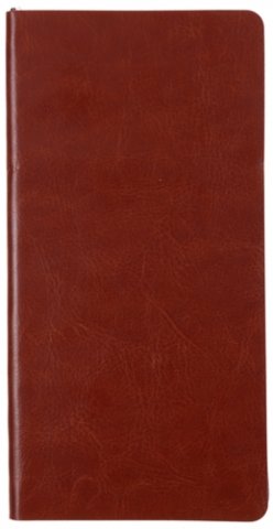 Книжка записная Smart Book, 90*178 мм, 80 л., коричневая