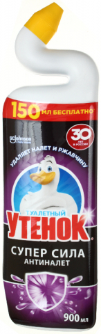 Средство чистящее для унитазов «Туалетный утенок», 900 мл, «Антиналет»