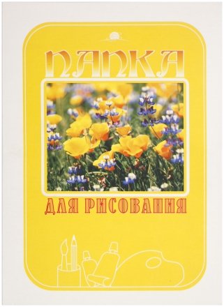 Папка для рисования, А4 (210*297 мм), 10 л., «Цветочная палитра» Папка для рисования, А4 (210*297 мм), 10 л., «Цветочная палитра»