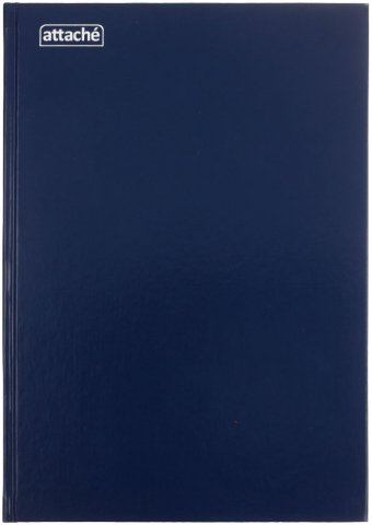 Книга учета Attache, 200*290 мм, 96 л., линия, синяя Книга учета Attache, 200*290 мм, 96 л., линия, синяя