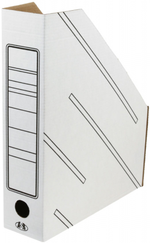Лоток архивный ASR, корешок 75 мм, 255*320*75 мм, белый Лоток архивный ASR, корешок 75 мм, 255*320*75 мм, белый