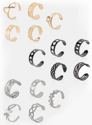 Набор колец «Идеальные пальчики. Мечта», 5 шт., ассорти