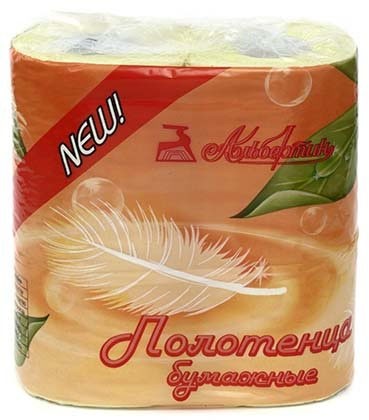 Полотенца бумажные «Альбертин» (в рулоне), 2 рулона*78 листов, ширина 205 мм, ассорти Полотенца бумажные «Альбертин» (в рулоне), 2 рулона*78 листов, ширина 205 мм, ассорти