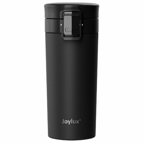 Термокружка Joylux Classic 380 мл, черная