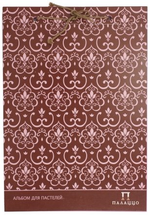 Альбом для пастелей «Палаццо. Модерн», А4 (210*297 мм), 20 л., цвет блока - фуксия